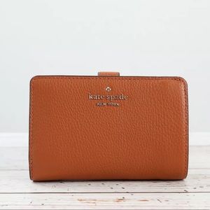 Kate Spade Leila Compact Bifold Medium Leather Wallet